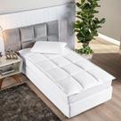 Pillow Top Solteiro Extra Macio Hipoalérgico Elástico Luxo