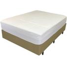 Pillow Top Solteiro Home&Cia Espuma Soft 5cm Capa Removível 88x188cm Branco