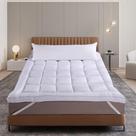 Pillow Top Super Macio King 193x203x7cm 1000g/m² Fibra Siliconizada Sonhare Plume