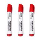 Piloto Para Quadro Branco Marcador Pincel Cor Azul Preta E Vermelha Kit Caixa 12 Unidades Leo E Leo