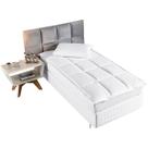 Pilowtopi para Cama de Solteiro Espessura Maciez Pillow Top