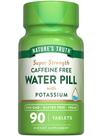 Pílula de Água Nature's Truth Super Strength com Potássio - 90 Comprimidos