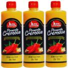 Pimenta Molho Picante Cremoso 3 Unidades Sabor Tradicional Picância Intensa 500ml Bahia Premium