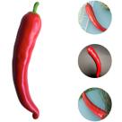 Pimentão Decoração Artificial Frutas Legumes Realistas 18cm