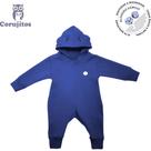 Pimpão Capuz com orelinha - Azul Marinho - Corujitos