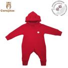 Pimpão Capuz com Orelinha - Vermelho - Corujitos