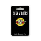 Pin colecionável com logotipo JUST FUNKY Guns N' Roses Bullet