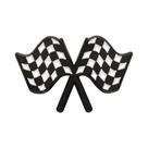 Pin De Esmalte Bandeira Xadrez Preto E Branco Carro De Corrida Fórmula 1 Rally Emblema De Lapela