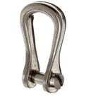 Pin Shackle Ronstan com fenda estreita 4,1 x 7,9 cm, pino de 4,8 mm Pin Shackle Ronstan com fenda estreita 4,1 x 7,9 cm, pino de 4,8 mm