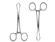 Pinça Backaus Lorna Não Perfurante 14cm Social Instrumentos