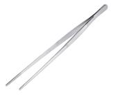 Pinça Culinária Inox 30cm Profissional Com Serrilha Reta