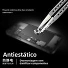 Pinça De Cerâmica Ultra Resistente 2UUL TW31 Antiestática Para Reparo De Chips Móveis, CPU, IC E PCB