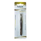 Pinça de Sobrancelha Aço Inox Esterilizável Profissional Ponta Chanfrada Inclinada Dourada - Sekich Pinça de Sobrancelha Aço Inox Esterilizável Profissional Ponta Chanfrada Inclinada Dourada - Sekich
