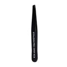 Pinça de Sobrancelha Staleks Expert Pro 11 Chanfrada Preta TE-11-4