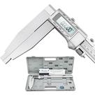 Pinça digital Mxmoonfree 300 mm com 6 mandíbulas, profundidade de 0,01 mm, resolução