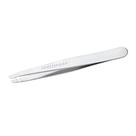 Pinça inclinada de aço inoxidável Tweezerman Eyezew Platinum