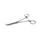 Pinca kelly em aço inox curva com serrilha 14cm