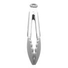 Pinça Lyor Cinza de Silicone e Aço Inox 28,5cm x 3,5cm