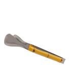 Pinça para Gelo de Aço Inox e Bambu 16CM Pinça para Gelo de Aço Inox e Bambu 16CM