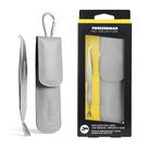 Pinça para Remoção de Carrapatos Tweezerman Precision de Dupla Face com Estojo