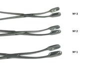 Pinca para restos placentarios 27cm sm