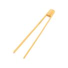 Pinça Pegador Bambu Culinário Fritura Saladas Multiuso 30cm