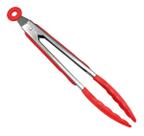 Pinça Pegador Culinário Silicone 30 Cm Multiuso Inox Uny SU15007