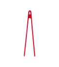 Pinça Pegador Multiuso de Silicone 22cm Vermelho Oikos