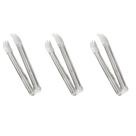 Pinça Pegador Para Servir Churrasco Em Inox Kit 3 Unidades Pinça Pegador Para Servir Churrasco Em Inox Kit 3 Unidades
