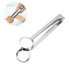 Pinça Pegador Prana Inox para Ovos Carne Peixe Utensílio Cozinha Multiuso Culinário Resistente Precisão Profissional
