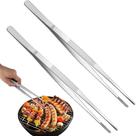 Pinça, pinça, cozinha, 30 cm, aço inoxidável, 2 peças