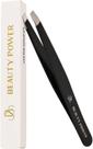 Pinças Beauty Power Slant Tip Precision em aço inoxidável