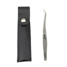 Pinças de cílios Qeelasee Fine Point High Precision Steel