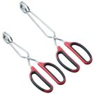 Pinças de tesoura HINMAY em aço inoxidável de 25 cm e 30 cm, conjunto de 2