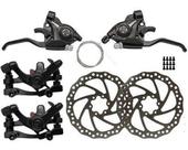 Pinças Freio Disco + Alavanca Passador Rapid Fire 21v Bike