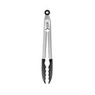 Pinças KitchenAid de aço inoxidável com ponta de silicone 23 cm pretas