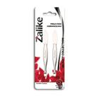 Pinças para Sobrancelhas Zalike Profissional 2 Unidades Kit Pinça Precisa em Metal Niquelado Pinças para Sobrancelhas Zalike Profissional 2 Unidades Kit Pinça Precisa em Metal Niquelado