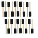 Pincéis de pintura de espuma PetPhindu 20 unidades de pincel de esponja de 2,5 cm