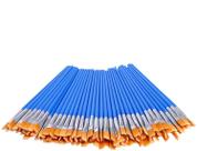 Pincéis DECYOOL Flat 100 unidades para aquarela a óleo acrílico