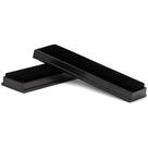 Pincéis pretos macios Knox Gear para limpador de discos de vinil, para limpar discos, LPs, discos, mantêm os vinis limpos e livres de poeira, incluem escova extra, originalmente parte do kit de limpeza de discos de vinil Knox Gear