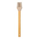 Pinceis silicone cabo bambu 26,5cm capuccino - uz