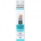 Pincéis Winsor & Newton Foundation 06 Unidades 5295016 Pincéis Winsor & Newton Foundation 06 Unidades 5295016