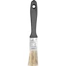 Pincel 3/4", com Cerdas Gris, Cabo Preto, Batalha, 300/2, Atlas