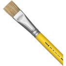 Pincel Artesanal Chato 815 Nº 18 Amarelo - Caixa com 6 Unidades Pincel Artesanal Chato 815 Nº 18 Amarelo - Caixa com 6 Unidades