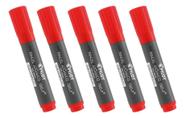 Pincel Atômico Permanente Canetão Pilot Vermelho Kit 5 Pincel Atômico Permanente Canetão Pilot Vermelho Kit 5
