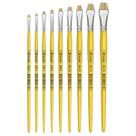 Pincel Chato Lixado Tecido Condor 454- 0,2,4,6,8,10,12,14,16