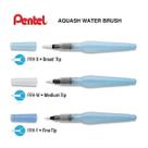 Pincel Com Reservatório De Água Aqua Brush Pentel C/3 Unid