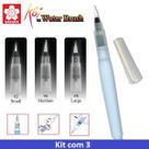 Pincel Com Reservatório De Água Water Brush Koi Sakura C/ 3