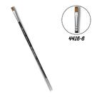 Pincel Condor 4416-06 Chato Sintético Cabo Longo