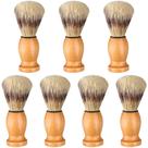 Pincel de barbear Ioffersuper Wood Handle com cabelo de texugo puro